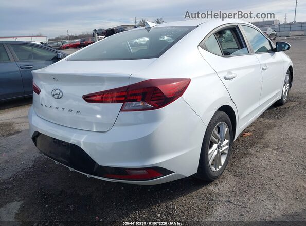 5NPD84LF5KH414625 2019 HYUNDAI ELANTRA White Задня права чверть