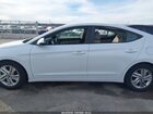 2019 Hyundai Elantra Sel White vin: 5NPD84LF5KH414625