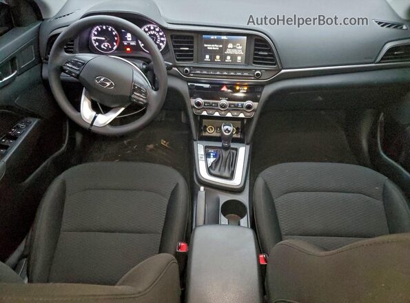 5NPD84LF7LH519913 2020 HYUNDAI ELANTRA Gray Widok deski rozdzielczej