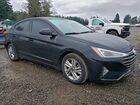 2020 Hyundai Elantra Sel Gray vin: 5NPD84LF7LH519913