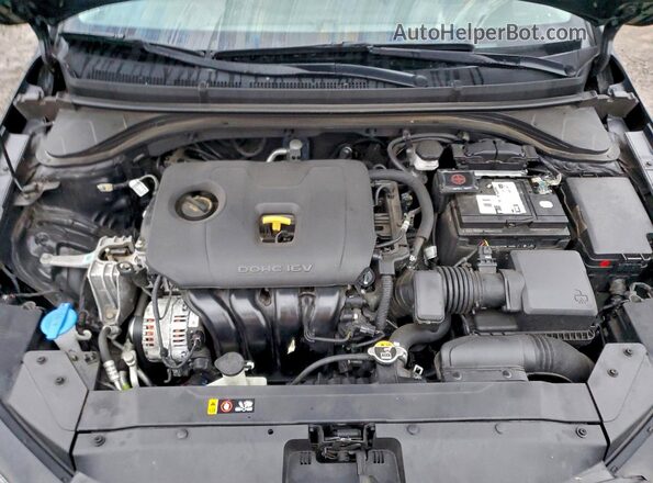 5NPD84LF7LH519913 2020 HYUNDAI ELANTRA Gray Widok wnętrza z tyłu