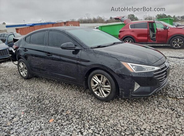 5NPD84LF9KH439110 2019 HYUNDAI ELANTRA Black Przód prawy