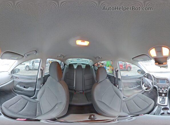 5NPD84LF9KH439110 2019 HYUNDAI ELANTRA Black Widok naklejki z numerem VIN