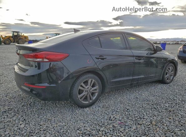 5NPD84LFXHH028985 2017 HYUNDAI ELANTRA Черный Задняя правая четверть