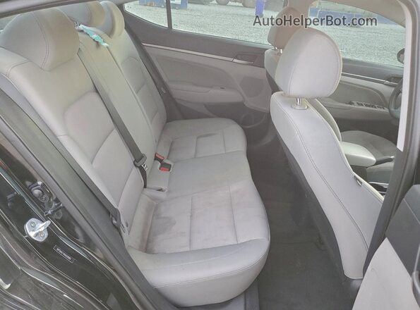 5NPD84LFXHH028985 2017 HYUNDAI ELANTRA Черный Вид задних сидений