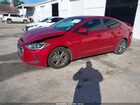 2018 Hyundai Elantra Sel Красный vin: 5NPD84LFXJH223118