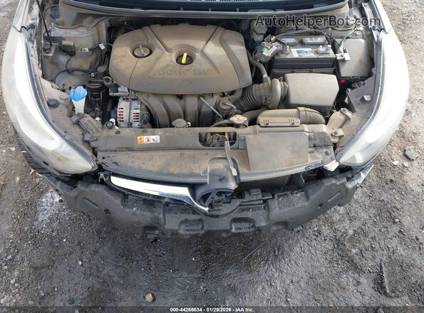 5NPDH4AE4GH771893 2016 HYUNDAI ELANTRA Коричневый Вид спереди