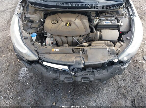 5NPDH4AE4GH771893 2016 HYUNDAI ELANTRA Коричневый Вид сзади