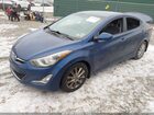 2016 Hyundai Elantra Se Blue vin: 5NPDH4AE4GH795949