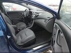 2016 Hyundai Elantra Limited Blue vin: 5NPDH4AE6GH742895