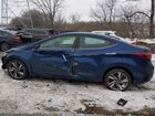 2016 Hyundai Elantra Limited Blue vin: 5NPDH4AE6GH742895