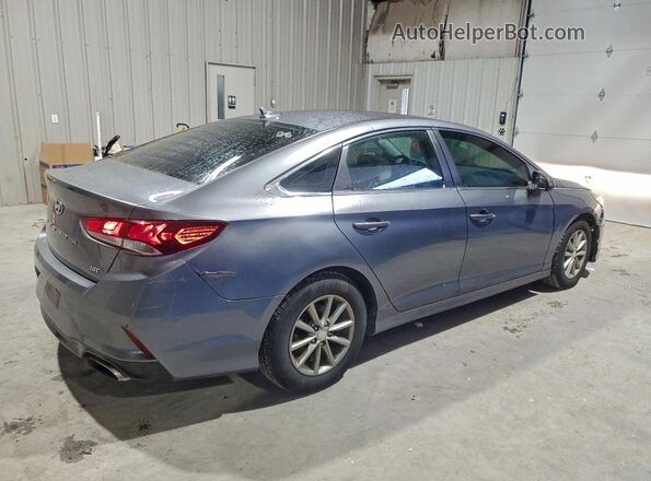 5NPE24AA6JH713925 2018 HYUNDAI SONATA Серый Задняя правая четверть