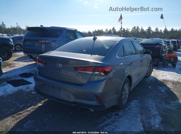 5NPE24AA9JH710615 2018 HYUNDAI SONATA Серый Задняя правая четверть