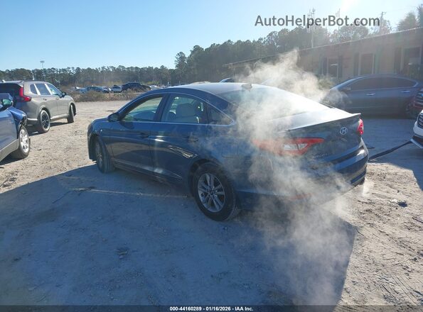 5NPE24AF0HH475396 2017 HYUNDAI SONATA Blue Tył lewy