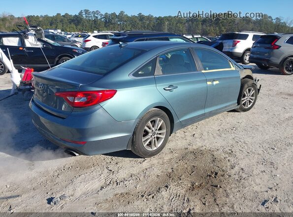 5NPE24AF0HH475396 2017 HYUNDAI SONATA Blue Tył prawy