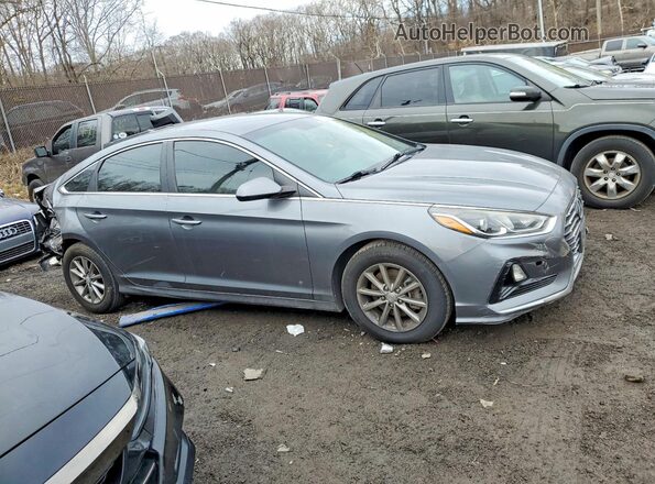 5NPE24AF2JH698139 2018 HYUNDAI SONATA Gray Przód prawy