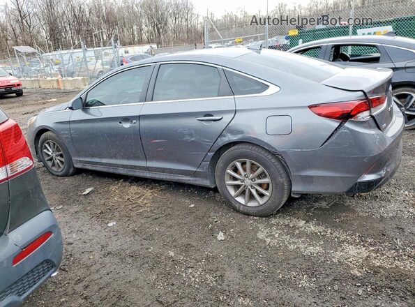 5NPE24AF2JH698139 2018 HYUNDAI SONATA Gray Tył lewy