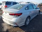2019 Hyundai Sonata Se Серебряный vin: 5NPE24AF2KH818023
