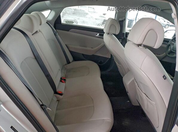 5NPE24AF3GH315334 2016 HYUNDAI SONATA Серебряный Вид задних сидений