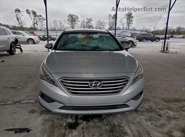 5NPE24AF3GH315334 2016 HYUNDAI SONATA Серебряный Вид спереди
