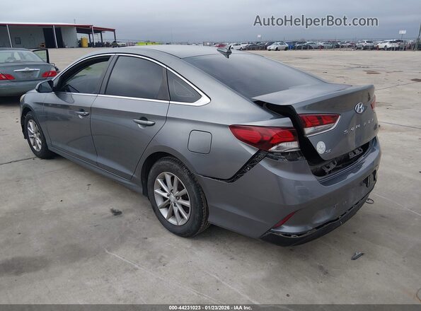 5NPE24AF4JH699728 2018 HYUNDAI SONATA Gray Tył lewy