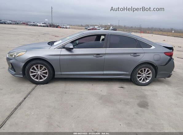5NPE24AF4JH699728 2018 HYUNDAI SONATA Gray Widok wnętrza 360 stopni
