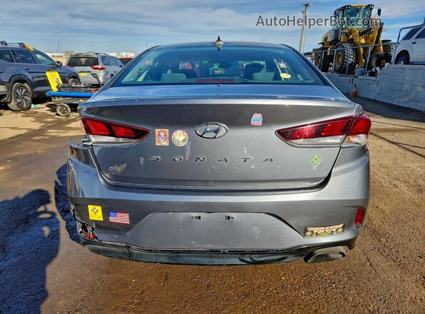 5NPE24AF5KH748498 2019 HYUNDAI SONATA Угольный Вид сзади