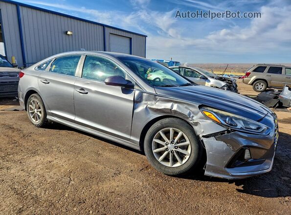 5NPE24AF5KH748498 2019 HYUNDAI SONATA Угольный Передняя правая четверть