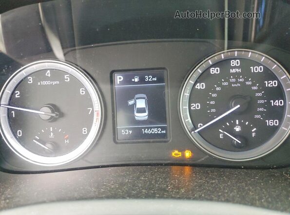 5NPE24AF5KH753197 2019 HYUNDAI SONATA Белый Вид задних сидений