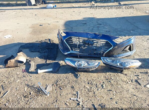 5NPE24AF8KH799672 2019 HYUNDAI SONATA Navy Вид щитка приборов