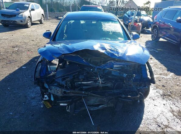 5NPE24AF8KH799672 2019 HYUNDAI SONATA Navy Вид задней части салона