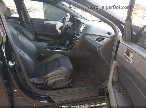 5NPE34AF0KH731069 2019 HYUNDAI SONATA Black Vista interior delantera