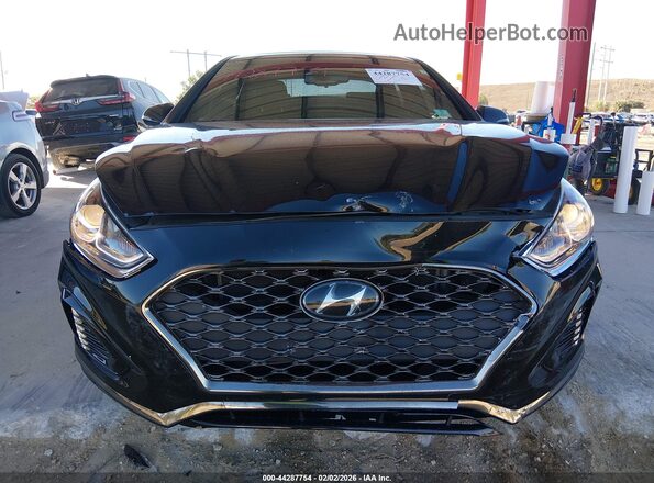 5NPE34AF0KH731069 2019 HYUNDAI SONATA Black Vista interior trasera