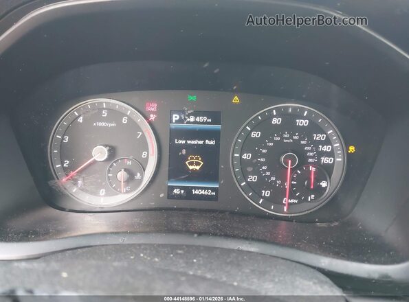 5NPE34AF2JH635264 2018 HYUNDAI SONATA Blue Vista de los asientos traseros