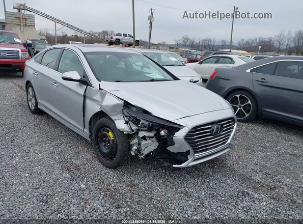 5NPE34AF5JH689836 2018 HYUNDAI SONATA Silver Przód prawy