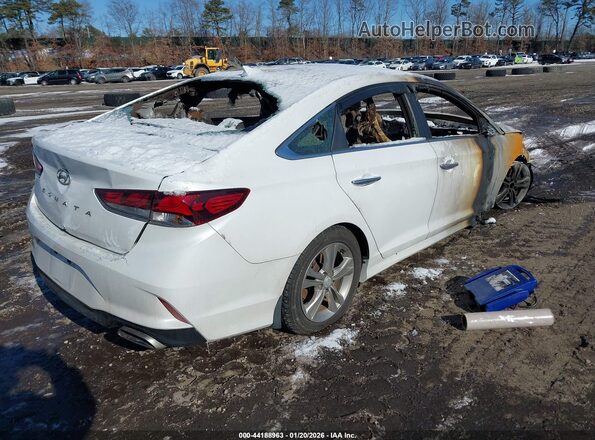 5NPE34AF6KH807393 2019 HYUNDAI SONATA White Tył prawy