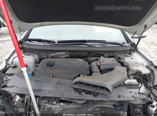 5NPE34AF6KH808348 2019 HYUNDAI SONATA Silver Rear view