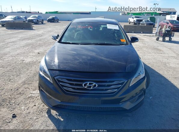 5NPE34AF7GH271870 2016 HYUNDAI SONATA Черный Вид щитка приборов