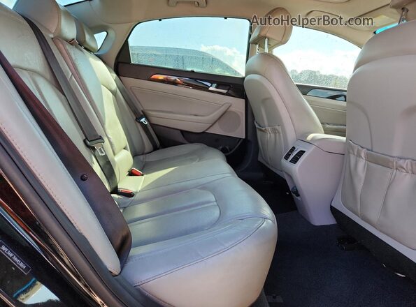 5NPE34AF7HH453604 2017 HYUNDAI SONATA Черный Вид задних сидений