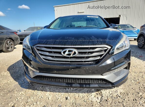 5NPE34AF7HH453604 2017 HYUNDAI SONATA Черный 