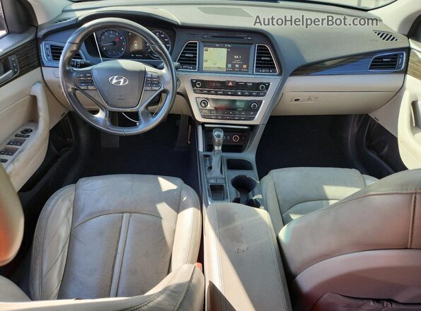 5NPE34AF7HH453604 2017 HYUNDAI SONATA Черный Вид наклейки с VIN-кодом