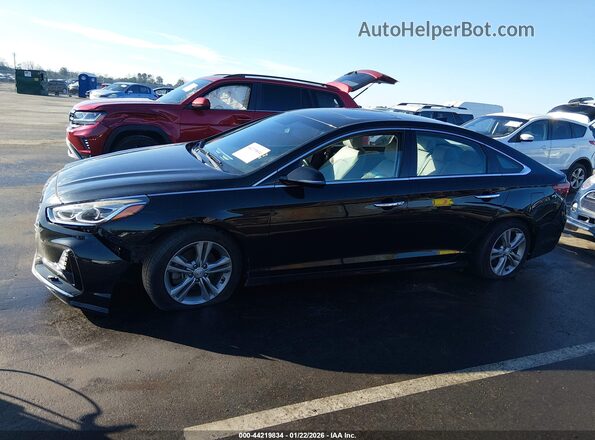 5NPE34AF7JH626463 2018 HYUNDAI SONATA Black 360 interior view