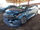 2017 Hyundai Sonata Sport Синий vin: 5NPE34AF9HH480190
