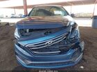 2017 Hyundai Sonata Sport Синий vin: 5NPE34AF9HH480190