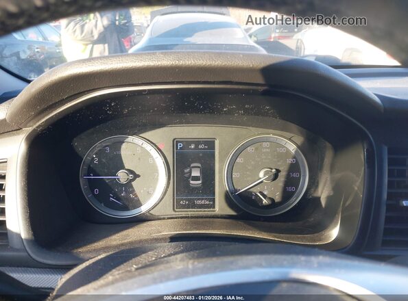5NPE34AF9KH814306 2019 HYUNDAI SONATA Серый Вид задних сидений