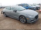 2021 Hyundai Sonata Sel Plus Gray vin: 5NPEJ4J26MH077894