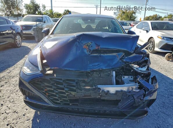 5NPEL4JA1LH010295 2020 HYUNDAI SONATA Синий Вид сзади