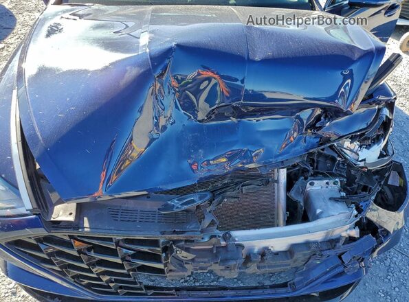 5NPEL4JA1LH010295 2020 HYUNDAI SONATA Синий Вид подкапотного пространства