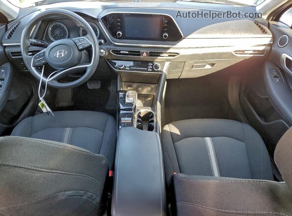 5NPEL4JA1LH010295 2020 HYUNDAI SONATA Синий Вид щитка приборов