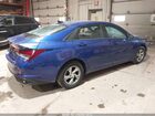 2021 Hyundai Elantra Se Синий vin: 5NPLL4AG3MH049421